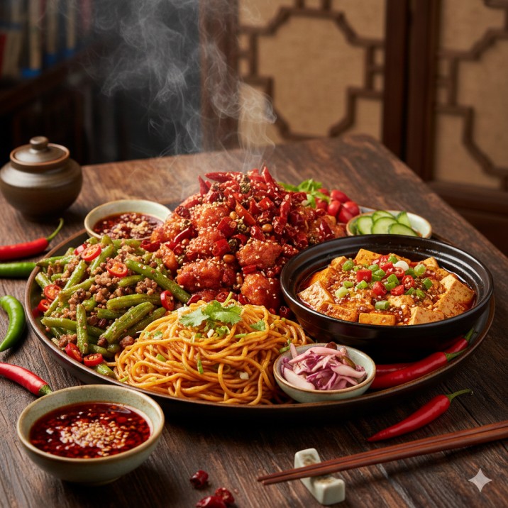 Hot & Chilli Chinese Platter